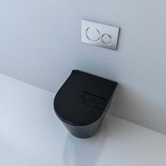 Унитаз подвесной Esbano Ebro black безободковый