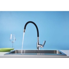 Смеситель для кухни Rossinka Silvermix Z35-35U-Black