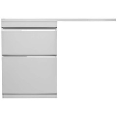 Тумба с раковиной Style Line ElFante Даймонд 120 белый L