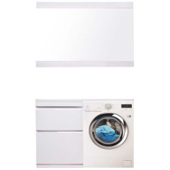 Комплект мебели Style Line ElFante Даллас 130 напольный белый L