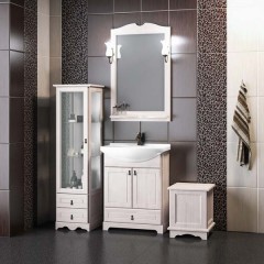 Тумба с раковиной Opadiris Клио 65 белёный бук
