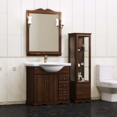 Зеркало Opadiris Клио 70 орех антикварный Z0000001384
