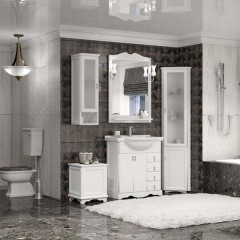 Комплект мебели Opadiris Клио 70 белый матовый