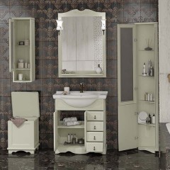 Тумба с раковиной Opadiris Клио 70 слоновая кость