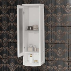 Шкаф подвесной Opadiris Клио 30 белый матовый L Z0000014865