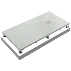 Поддон из литьевого мрамора GooDDooR Essentia 160x80 белый