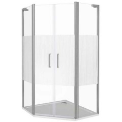 Душевое ограждение GooDDooR Pandora PNT-TD-100-T-CH