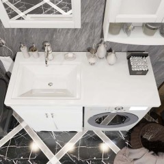 Комплект мебели Opadiris Клио 56 белый матовый