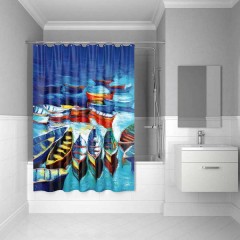 Шторка для ванной комнаты Iddis Boats 560P18Ri11