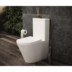 Унитаз Ceramica Nova Highlight CN1802 безободковый