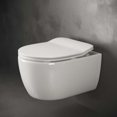 Унитаз подвесной Ceramica Nova Simple CN1301 безободковый