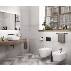 Унитаз подвесной Ceramica Nova Simple CN1301 безободковый
