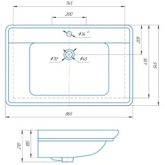 Тумба с раковиной ASB-Woodline Гранда 85 verde массив ясеня