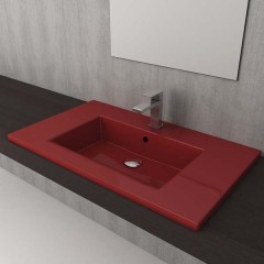 Раковина Bocchi Milano 1113-019-0126 красный