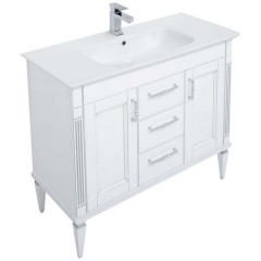 Комплект мебели Aquanet Селена 120 белый/серебро 00233127