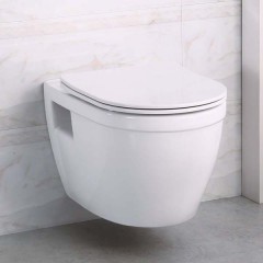 Унитаз подвесной BelBagno Loto BB070CHR/SC безободковый
