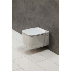 Унитаз подвесной BelBagno Vaso BB127CH+BB127SC