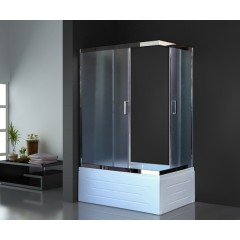 Душевой угол Royal Bath RB8100BP-C-CH L
