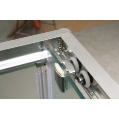 Душевой угол BelBagno Uno UNO-AH-1-100/80-C-Cr