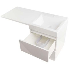 Комплект мебели Style Line ElFante Даллас 110 подвесной белый R