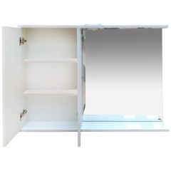 Зеркало-шкаф Misty Куба 120 L П-Куб-01120-011Л