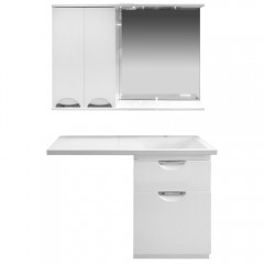 Комплект мебели Misty Куба 120 с бельевой корзиной R
