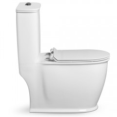 Унитаз SantiLine SL-5019 безободковый