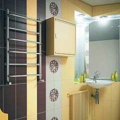 Полотенцесушитель водяной Ника Quadro Л90 120x60