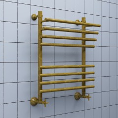 Полотенцесушитель водяной Ника Bamboo ЛБ3 50x50
