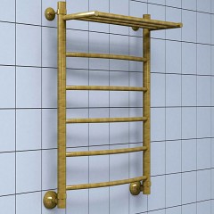 Полотенцесушитель водяной Ника ЛД/ВП бронза 120x40
