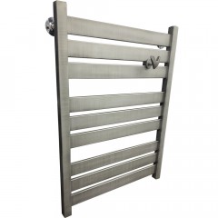 Полотенцесушитель водяной Ника Modern ЛМ 7 Matt Antique Silver 100x50