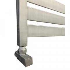 Полотенцесушитель водяной Ника Modern ЛМ 7 Matt Antique Silver 100x50