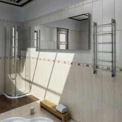 Полотенцесушитель электрический Ника Quadro Л90 80x60