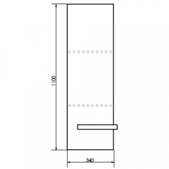 Пенал Comforty Дюссельдорф 35
