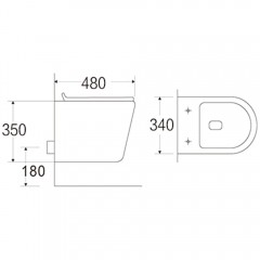 Инсталляция Grohe Rapid SL 38772001 + унитаз Cerutti 2615E безободковый с сиденьем