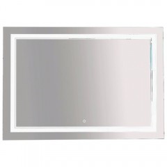 Зеркало Misty Неон 2 LED 120x80 сенсор на зеркале П-Нео12080-2ПРСНЗДВП