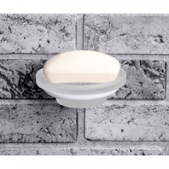 Мыльница стеклянная WasserKRAFT Kammel White K-8329WHITE