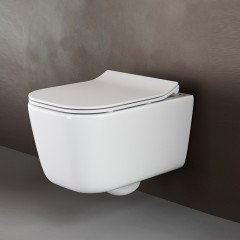 Унитаз подвесной Ceramica Nova New Day CN3005 безободковый