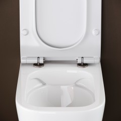 Унитаз подвесной Ceramica Nova New Day CN3005 безободковый