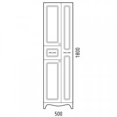 Пенал Corozo Классика 50 SD-00000337