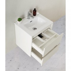Тумба под раковину BelBagno Kraft 39-500 bianco opaco KRAFT-39-500/390-2C-SO-BO