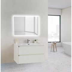 Тумба под раковину BelBagno Kraft 39-800 bianco opaco KRAFT-39-800/390-2C-SO-BO