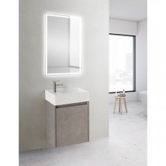 Тумба под раковину BelBagno Kraft Mini pietra grigio KRAFT-MINI-450/250-1A-SO-PG-L