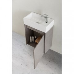 Тумба под раковину BelBagno Kraft Mini pietra grigio KRAFT-MINI-450/250-1A-SO-PG-R