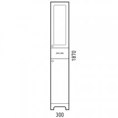 Пенал Corozo Прованс 30 SD-00000470