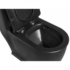 Унитаз SantiLine SL-5019MB безободковый