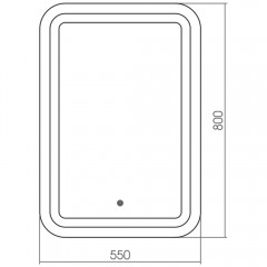 Зеркало Grossman Elegant 555800