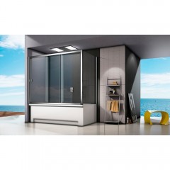 Шторка на ванну GooDDooR Screen WTW-180-C-CH