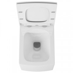 Инсталляция Geberit 458.128.21.1 + унитаз OWL Cube Cirkel-H OWLT190803 безободковый с сиденьем