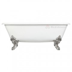 Ванна чугунная Goldman Grand 170x82 с ножками